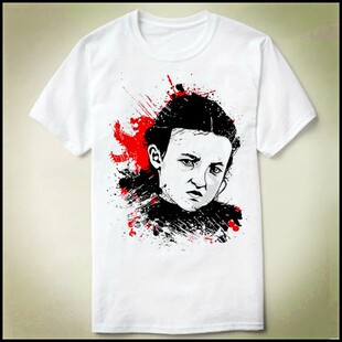 Game of Thrones 权力的游戏 圆领定制定制成人Tee T-Shirt T恤 d