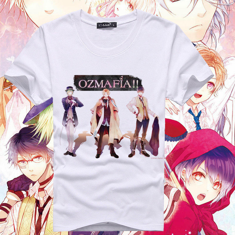 ozmafia 奥兹家族caramia多款游戏动漫唯美短袖 乙女游戏T恤 衣服