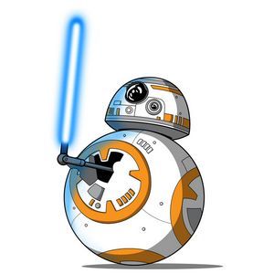 BB-Saber star wars星球大战Tee Shirt衣服T恤