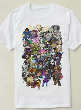 半袖 短袖 定制 儿童 Tee T-Shirt T恤 Overwatch Heroes守望先锋