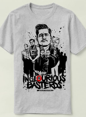 Inglourious Basterds Quentin昆汀无耻混蛋Tee Shirt半袖T恤