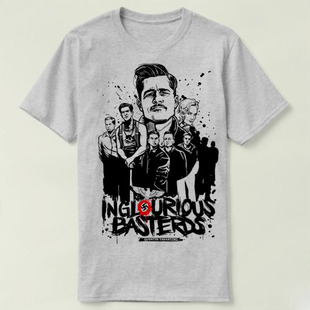 Inglourious Basterds Quentin昆汀无耻混蛋Tee Shirt半袖T恤