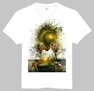 True Detective T-shirt 真探 T恤 欧美潮流T恤 Elk