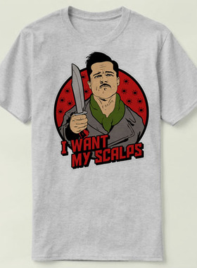 Inglourious Basterds Apache pitt无耻混蛋Tee Shirt半袖T恤