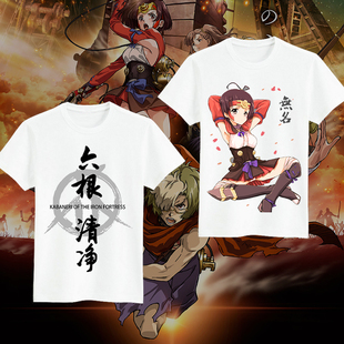 甲铁城的卡巴内瑞T恤无名短袖男女动漫周边衣服 衣服 来图定制