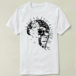 Hellraiser养鬼吃人pinhead钉头鬼圆领半袖成人Tee Shirt T恤 2