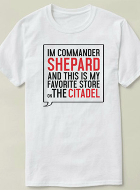 IM SHEPARD Mass EffectAndromeda质量效应仙女座圆领 定制T恤