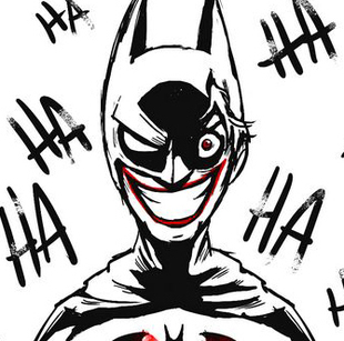 半袖T恤Joker Heath Ledger Harley Quinn batman 小丑Shirt上衣x