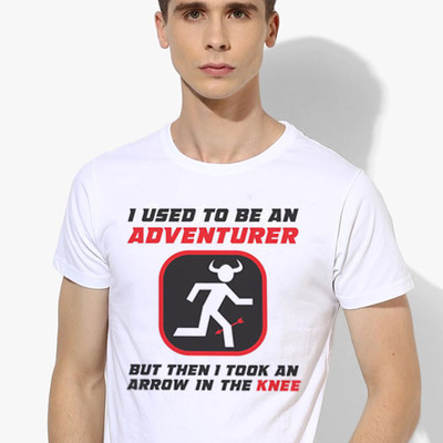 ScrollsT-ShirtSKYRIMElder5恤男