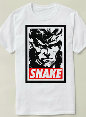 Metal Gear Solid 合金装备Shirt半袖定制T恤