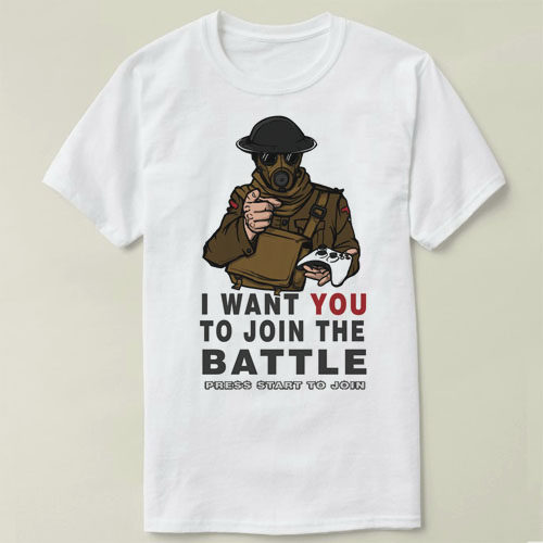 BattlefieldVIDEOShirtJointhe男