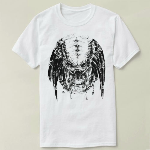 alien vs predator 异形大战铁血战士 半袖成人Tee T-Shirt T恤 x