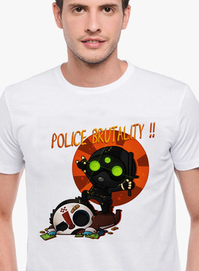 PAYDAY 2收获日Tee-Shirt成人男女成人T恤DIY上衣圆领  3