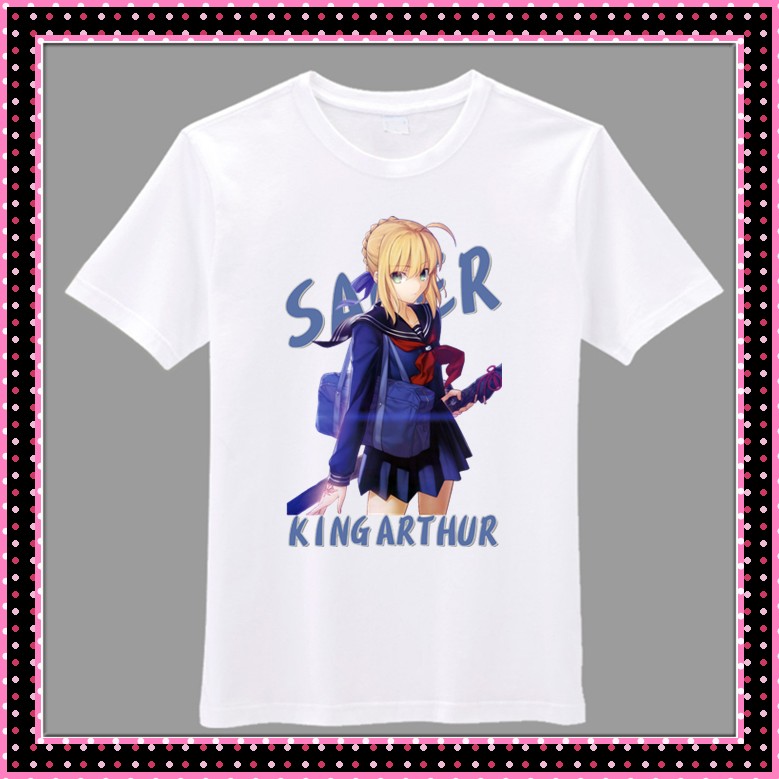 SaberFateZero动漫周边命运守护T