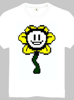 Sunflower T-shirt 白色 短袖 向日葵 T恤 欧美潮流T恤