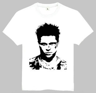 Fight club T-shirt 搏击俱乐部 T恤 欧美潮流T恤 Brad Pitt