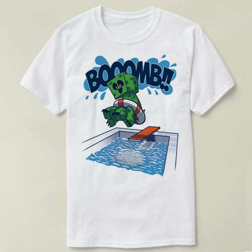 creeperBooombDIYT-ShirtT定制男