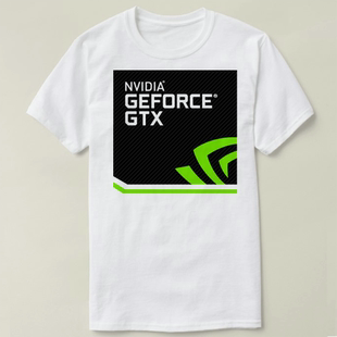 程序员 Shirt nvidia 定制 geforce gtx GEEK T恤 英伟达 极客