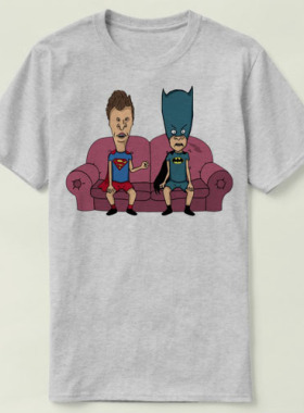 Beavis and Butt Head 瘪四与大头蛋 DIY 半袖成人 T-Shirt T恤