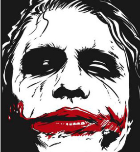 T恤Joker Heath Ledger batman darkknight小丑Tee Shirt半袖定制