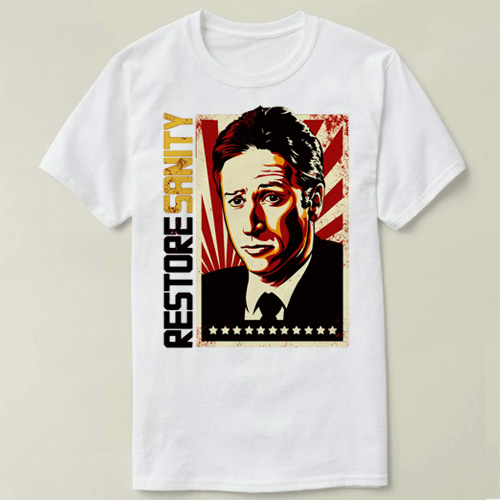Jon Stewart 乔恩·斯图尔特 囧司徒 半袖定制 Tee T-Shirt T恤 6