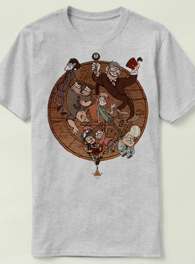 Gravity Falls 怪诞小镇Bill Cipher 半袖成人 Tee T-Shirt T恤 o