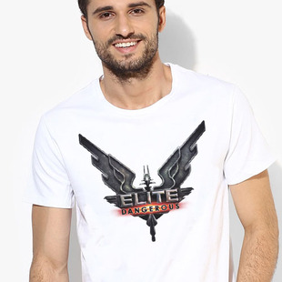 EliteDangerous Tee VIDEO GAME Shirt圆领半袖班服T恤精英危险