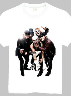 Scorpions T-shirt 蝎子乐队 T恤 欧美潮流T恤 订制T恤