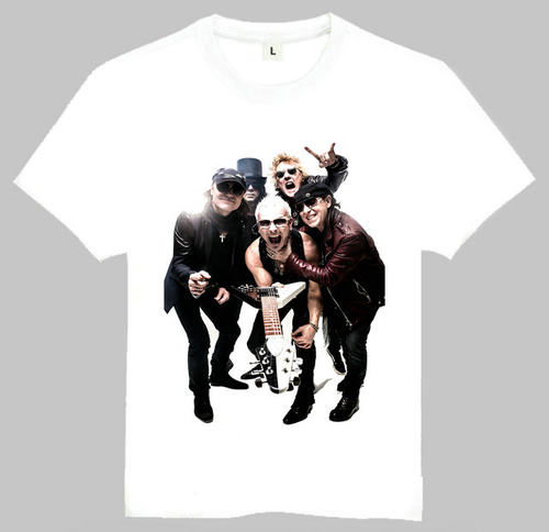 ScorpionsT-shirt蝎子短袖牛臣仕