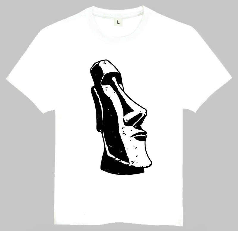 T-shirtEasterIsland短袖牛臣仕