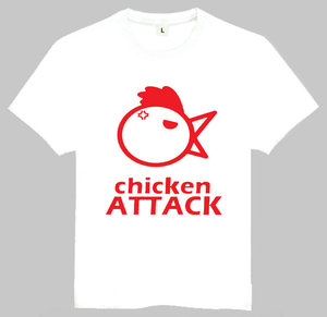 Chicken Attack T-shirt 短袖 日本洗脑神曲 Chicken Attack T恤