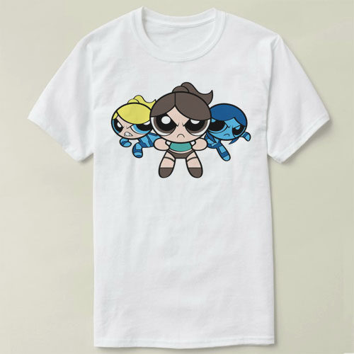 raiderGamerShirtPuffGirllara男