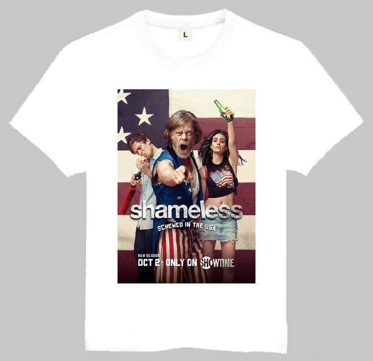 Shameless T-shirt 无耻之徒 T恤 欧美潮流T恤 订制T恤