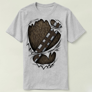 Wookiee 伍基人 STAR WARS 星球大战 爆衣 衣服定制 T-Shirt T恤