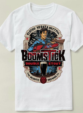 ASH EVIL DEAD boomstick鬼玩人圆领半袖上衣成人Tee Shirt T恤 4