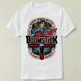 ASH EVIL DEAD boomstick鬼玩人圆领半袖上衣成人Tee Shirt T恤 4