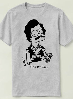 EscobartT-ShirtPabloDIY个性男