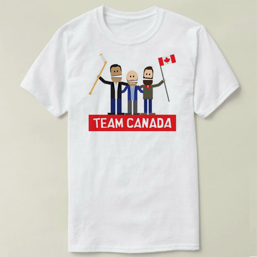 Mind Meld 8  Team Canada south park 南方公园 Tee T-Shirt T恤