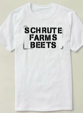 SCHRUTE FARMS BEETS 个性 来图 定制 半袖 DIY T-Shirt T恤 半袖