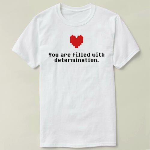 DeterminationT-ShirtheartDIY男