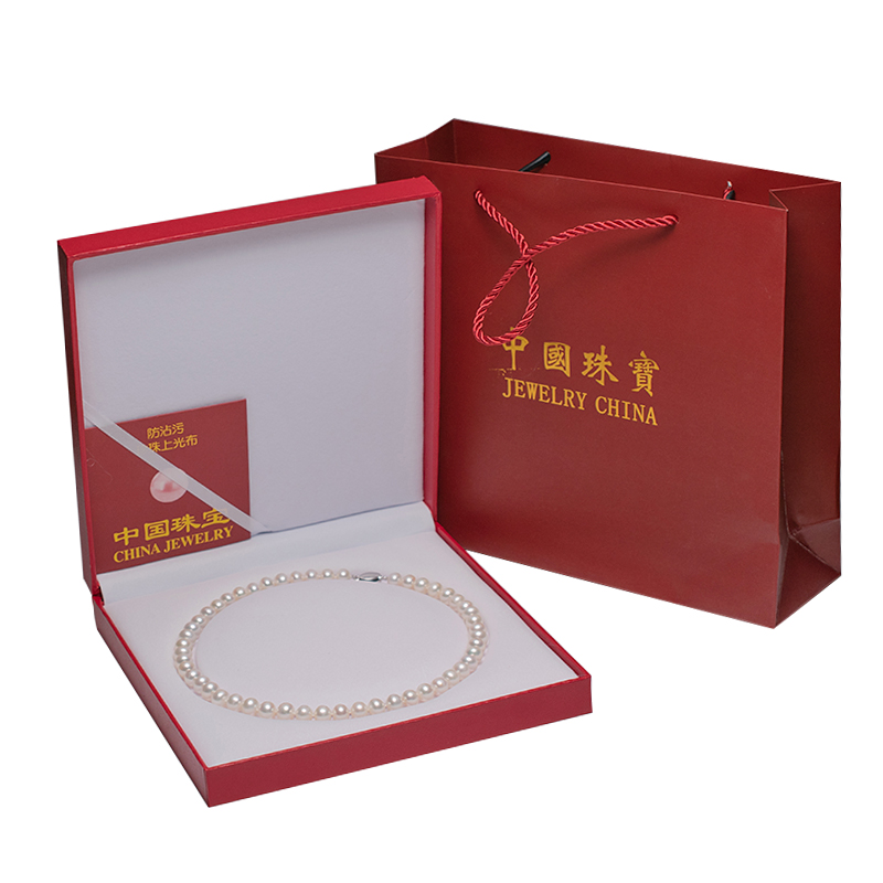 近圆项链妈妈款礼品天然淡水珍珠