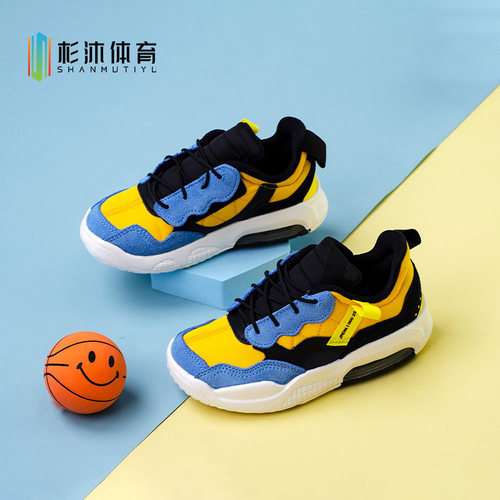 正品耐克NikeAIR Jordan童鞋男童女童魔术贴气垫运动休闲鞋CW6595