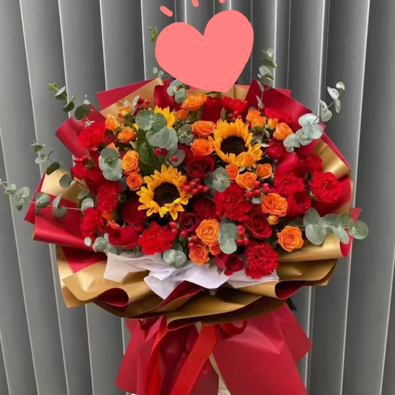 婆婆生日33朵混搭鲜花束徐州市云龙区鼓楼泉山铜山贾汪店同城速递