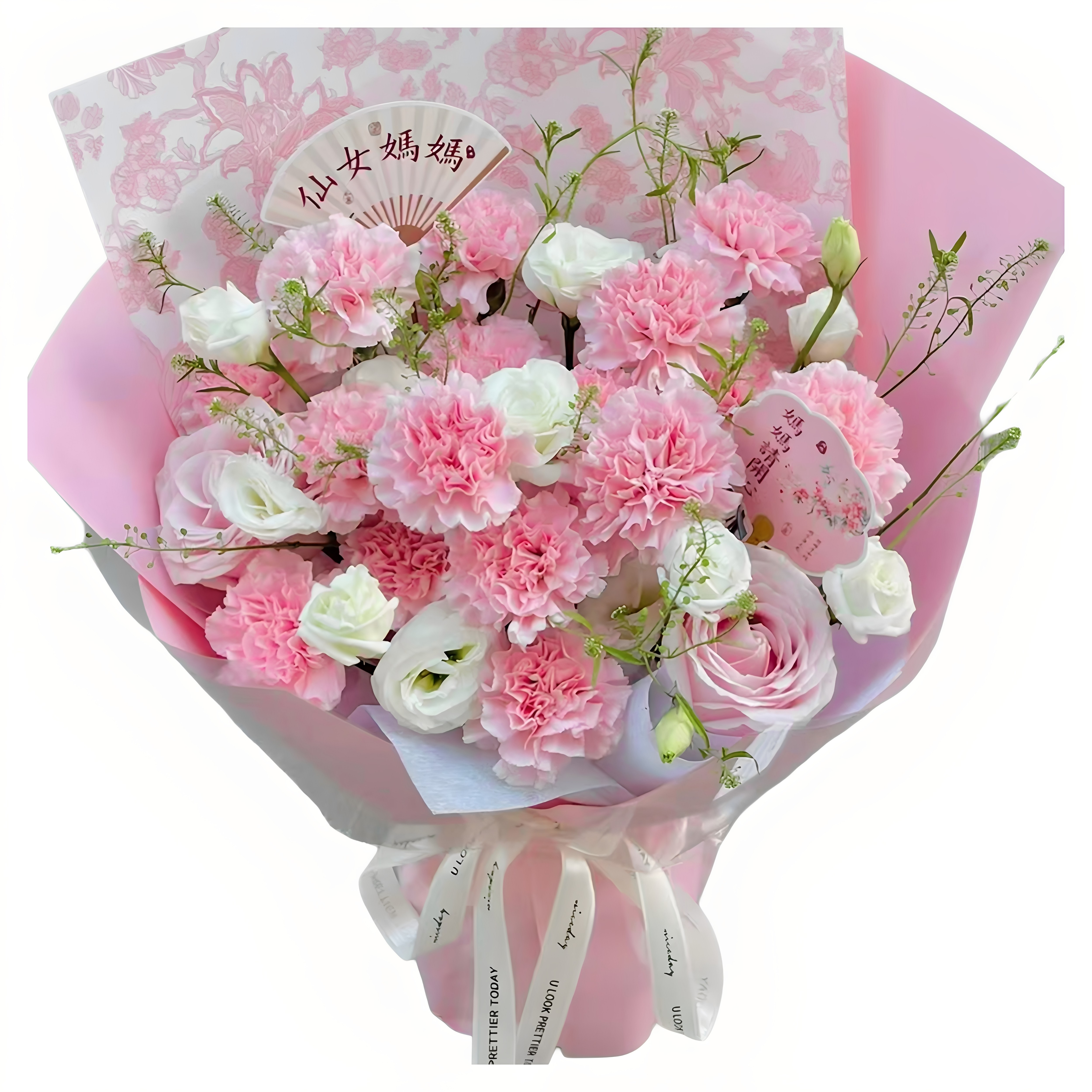 母亲节混搭鲜花束广东广州深圳佛山东莞中山珠海江门肇庆同城速递