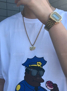 海尔玛丽苏七哥同款不锈钢项链