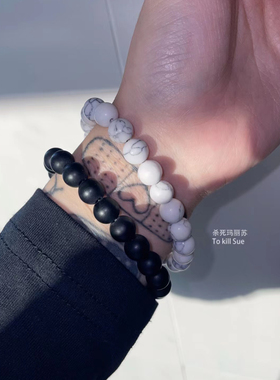 情侣松石新中式情侣款手链