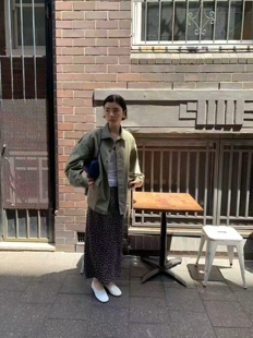 女装 新百搭翻领系扣宽松外套 SERVICE韩国东大门2026春季 SELF