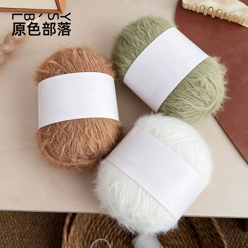 雪花纱毛线团柔软围巾专用