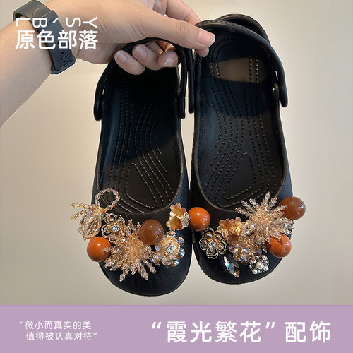 2026新款芭蕾鞋花装饰扣高级感女