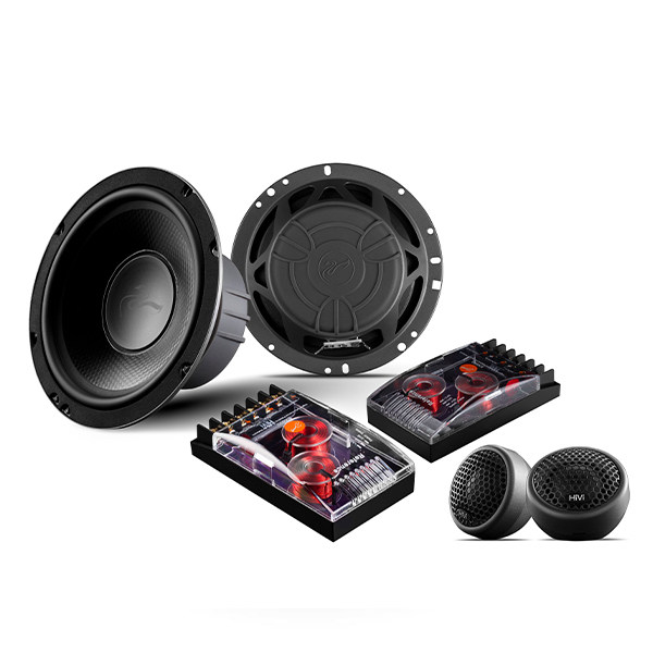 惠威汽车音响EX600两分频6.5寸套装喇叭车载中高音低音无损安装